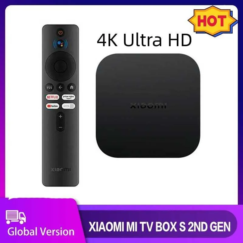 Xiaomi Mi Box S 4K 2-avlod aqlli TV pristavkasi, 100% original 1 Xiaomi Mi Box S 4K 2-avlod aqlli TV pristavkasi, 100% original 1