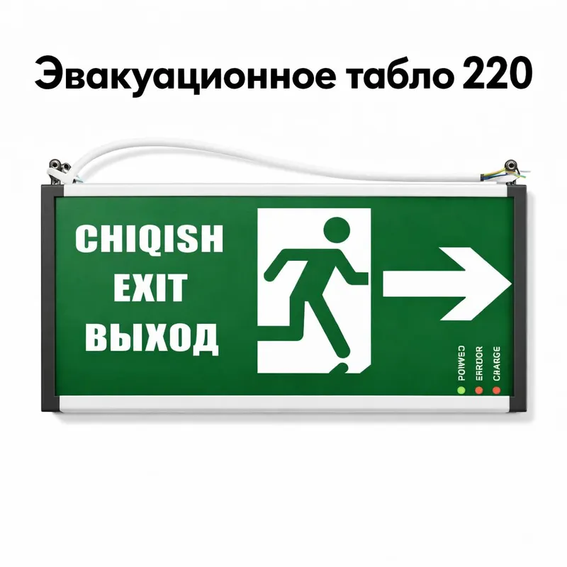 эвакуационный выход 220V эвакуационный выход 220V