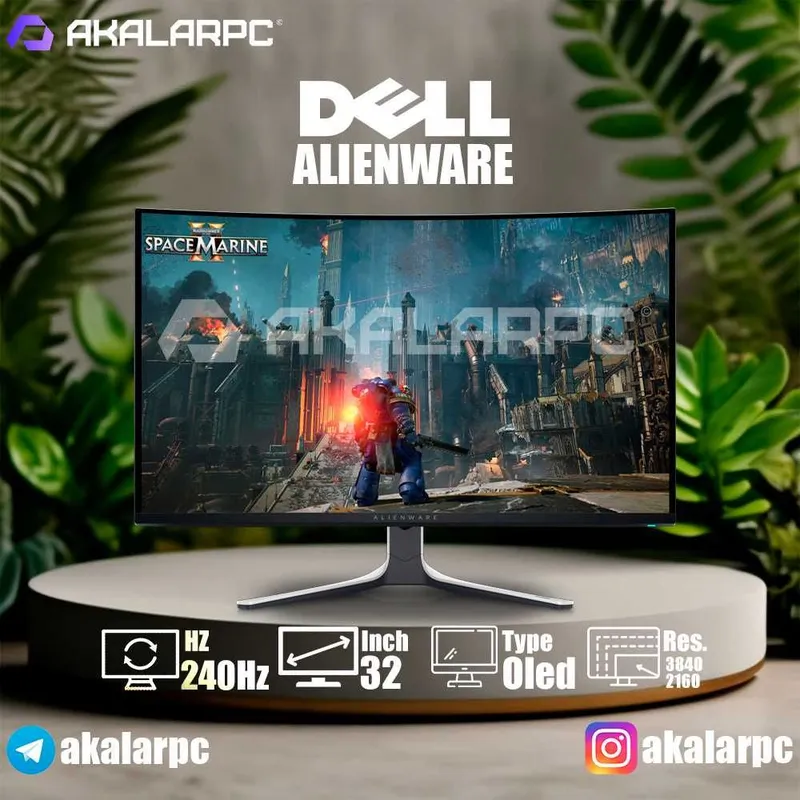Dell Alienware 32" 4K 240Hz - AW3225QF