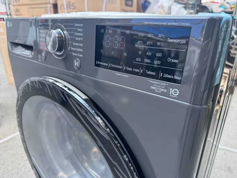 Стиральная машина LG 7 кг F2V3HS6J AI DD Inverter Steam — фото 2