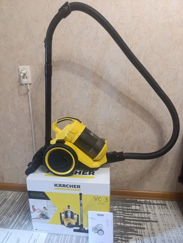 Пылесос Karcher в рабочем состоянии 7 Пылесос Karcher в рабочем состоянии 7