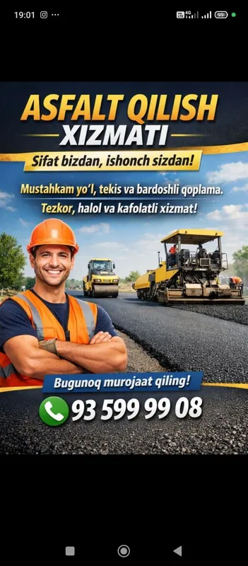 Asfalt kesish xizmati