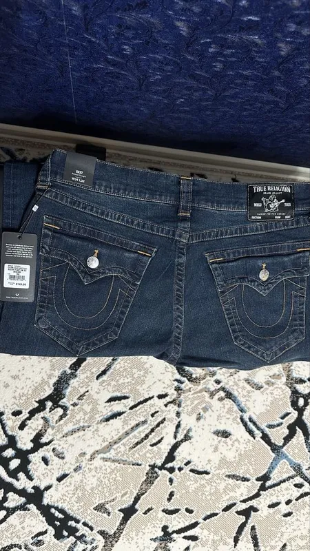 Джинсы True Religion ricky flap.34/32. — фото 5