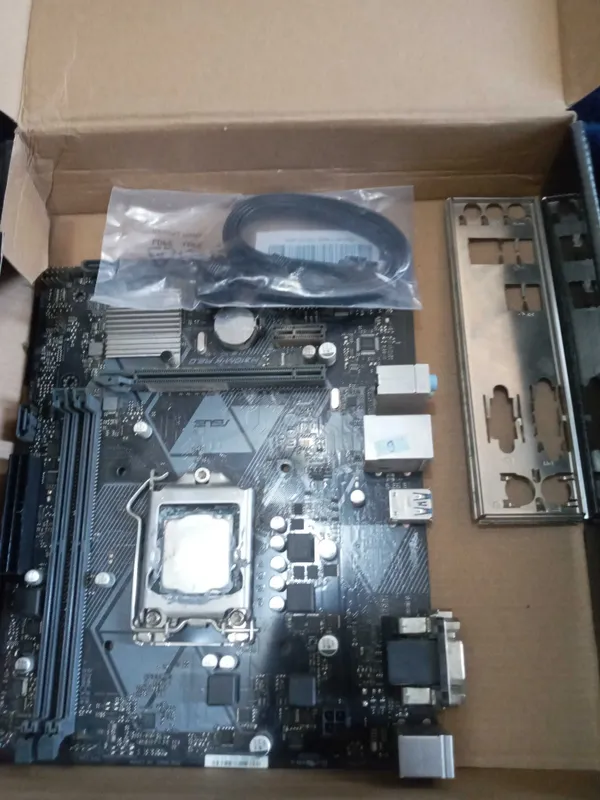 Комплект: ASUS PRIME H310M-K R2.0 + Intel Core i3-9100F 1