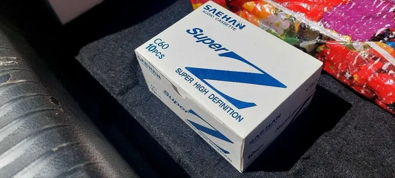 Audio kassetalar Saehan Super Z C60 (Koreya) — Optom sotiladi 1 Audio kassetalar Saehan Super Z C60 (Koreya) — Optom sotiladi 1