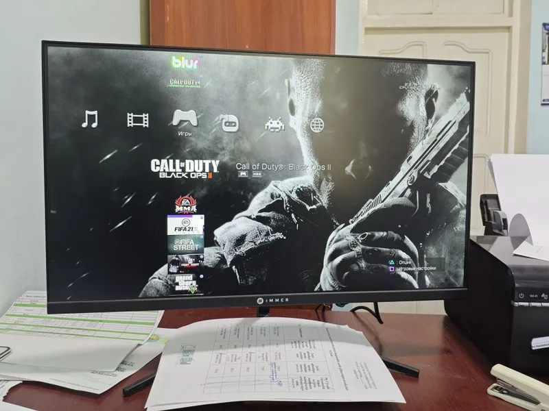 PS3 Slim 4.90 HFW 250gb + 2 ta joystik — фото 5