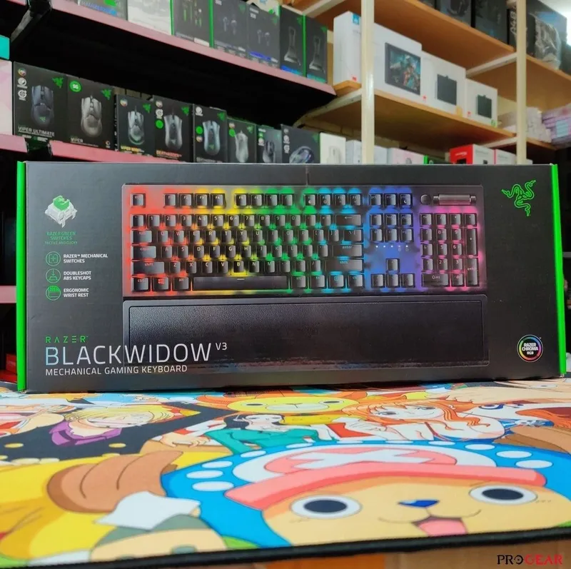 Razer Blackwidow V3 Green свитчи Механическая Проводная Клавиатура — фото 2