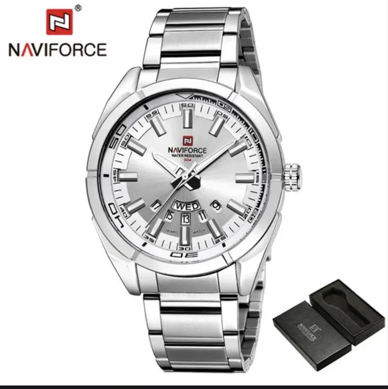 NaviForce Yangi soat! Suv utkazmidi, stalnoy, karobka! Dostavka bor 1 NaviForce Yangi soat! Suv utkazmidi, stalnoy, karobka! Dostavka bor 1