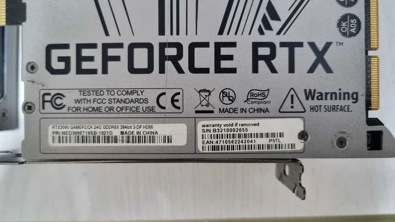 GEFORCE RTX3090 24G DDR6 384bit 3-DP HDMI 5 GEFORCE RTX3090 24G DDR6 384bit 3-DP HDMI 5