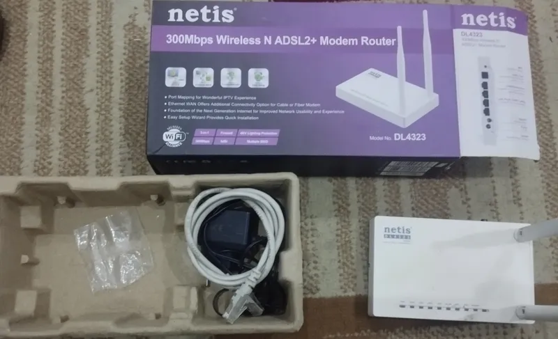 Router, modem yangi N ADSL2 + MODEM