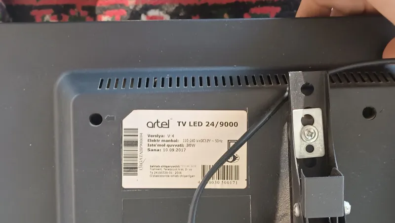 Artel 24 dyuymli televizor sotiladi — фото 2