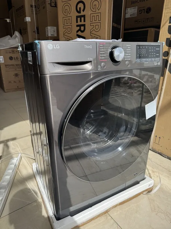 Стиральная машина LG 8,5 кг F2V9GW9P AI DD TurboWash Steam+ Wi-Fi — фото 1