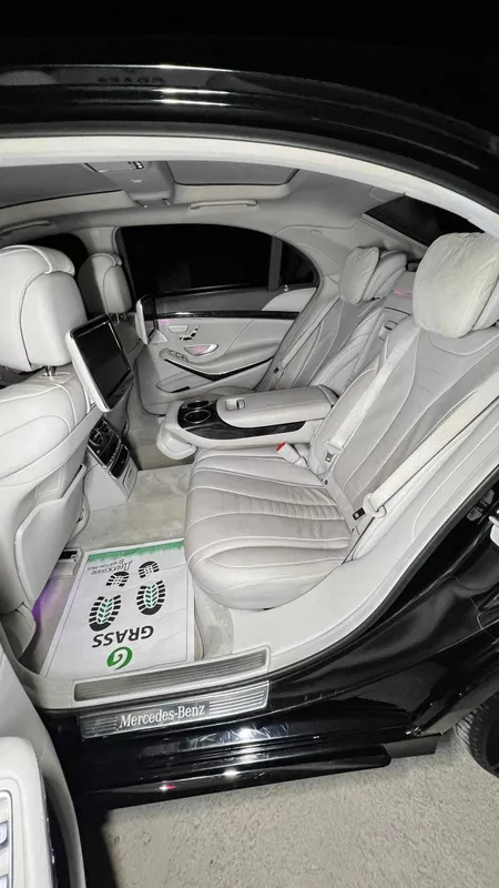 Mercedes-Benz W222 haydovchi bilan | VIP transfer | To‘y | Kortej — фото 2