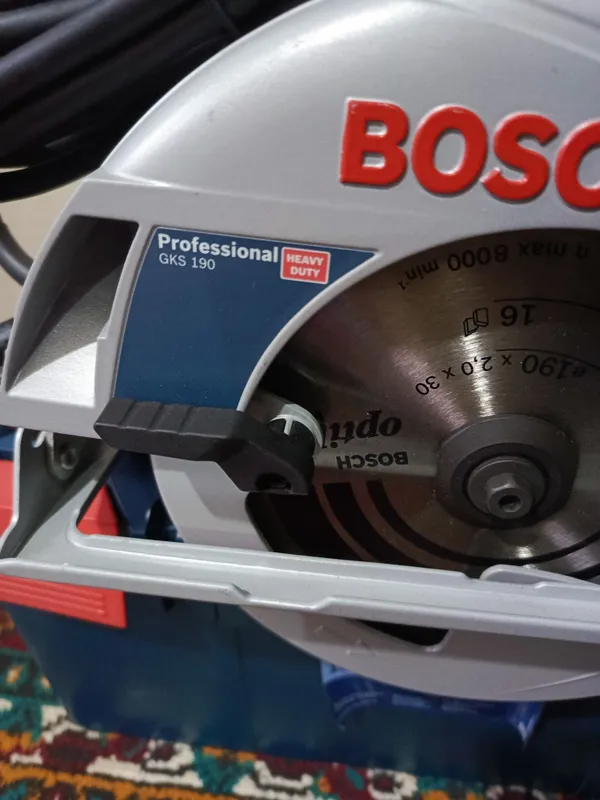 Продаю циркулярная пила Bosch GKS 190 оригинальная и абсолютно новая. — фото 6