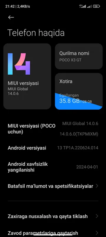 POCO X 3 GT — фото 4