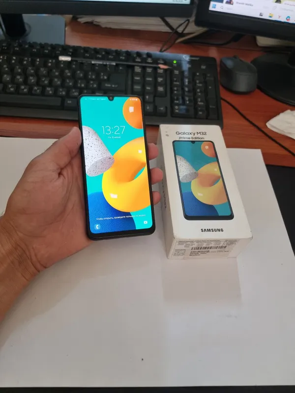 Samsung M32 6/128gb iwlawi zur aybi yuq tozza telefon — фото 1