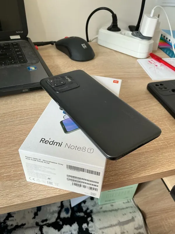 Redmi Note 8T 4/64GB Moonshadow Grey с NFC (Полный комплект) — фото 3