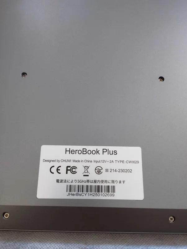 Chuwi Herobook Plus 4 Chuwi Herobook Plus 4