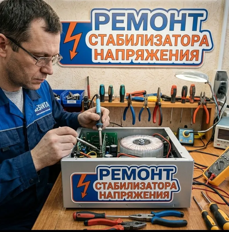 Стабилизатор установка ремонт. Выезд по Ташкенту. Электрик 1