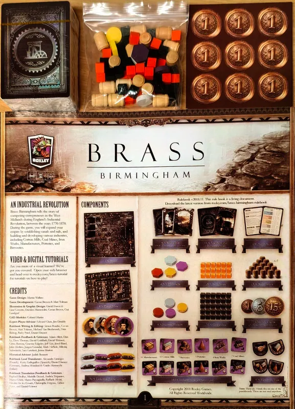 Настольная игра Brass Birmingham — фото 1