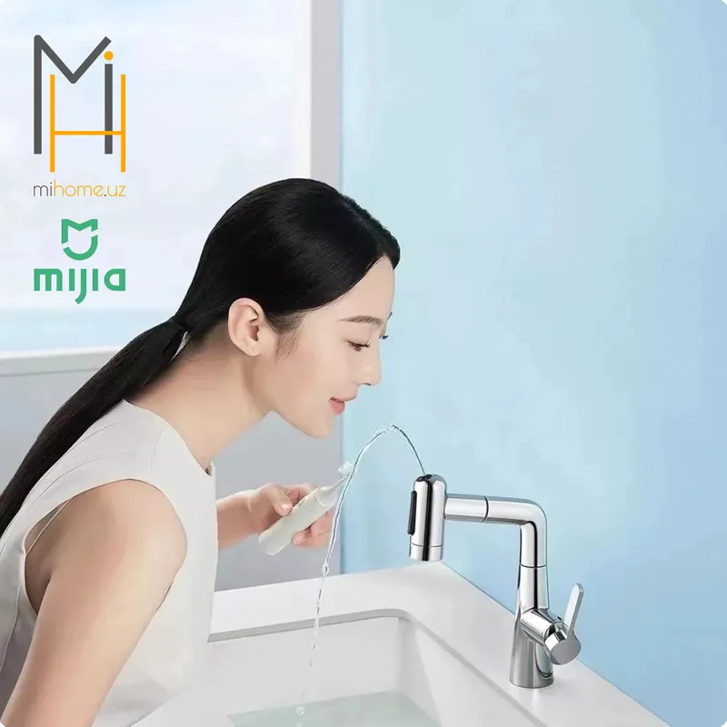 Выдвижной смеситель для раковины Xiaomi Mijia S1 — фото 1
