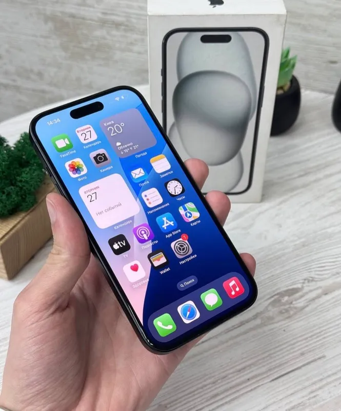 iPhone 15 128Gb Black Akk: 84% Radnoy 2