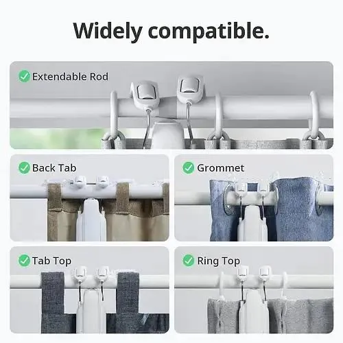 SwitchBot Curtain 3 — pardalar uchun aqlli privod 3 SwitchBot Curtain 3 — pardalar uchun aqlli privod 3
