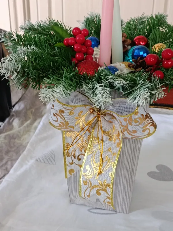 Новогодние подсвечники 1 Новогодние подсвечники 1