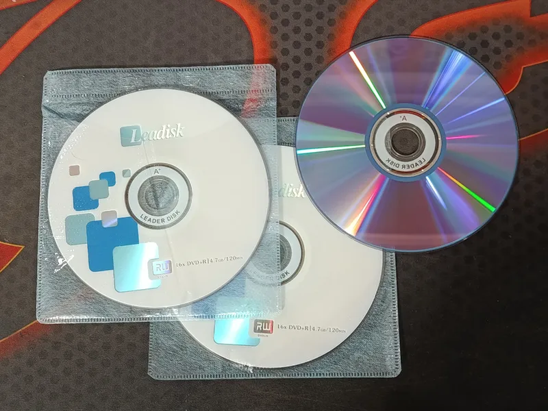 DVD+R Leadisk 4,37 ГБ 2