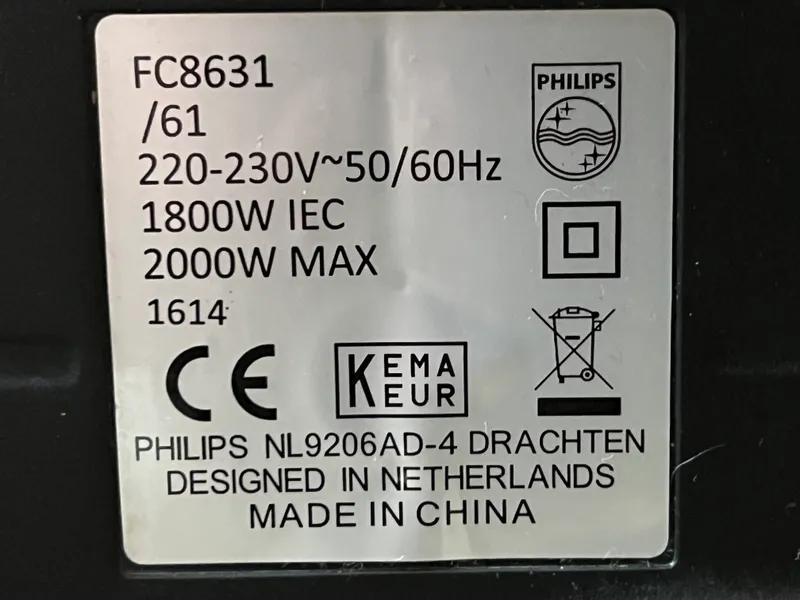Пылесос Philips FC8631 8 Пылесос Philips FC8631 8