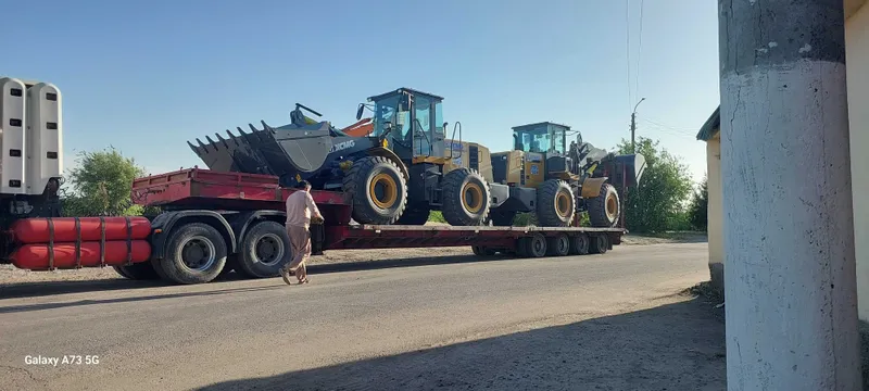 На складе! Фронтальный погрузчик XCMG LW500FN 3 куб Джостик - Рыч — фото 2