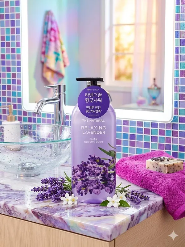 Гель для душа On the Body The Natural Relaxing Lavender Body Wash