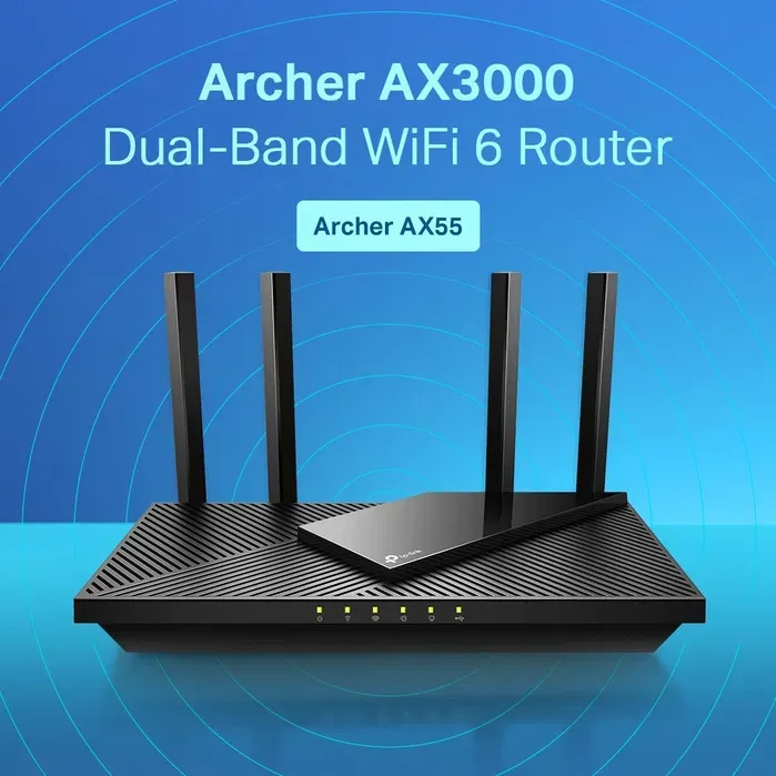 Новый! TPlink Archer AX55 AX3000 WiFi 6