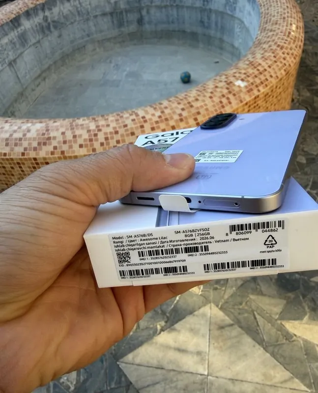 BRR. Samsung A57 5G 8/256 GB, Awesome Lilac 2 BRR. Samsung A57 5G 8/256 GB, Awesome Lilac 2