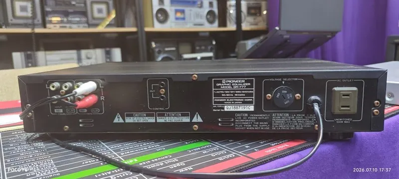 Эквалайзер Pioneer GR-777 ,в отличном состоянии. 4 Эквалайзер Pioneer GR-777 ,в отличном состоянии. 4