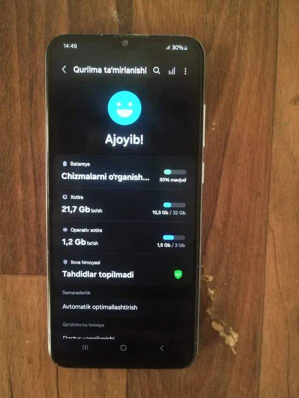 Samsung A04e holati zo'r 32gb Hotira — фото 3