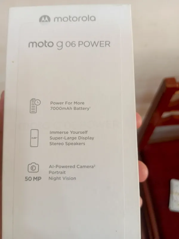 Motorola G06 Power 4/256 без IMEI, состояние как новое 2