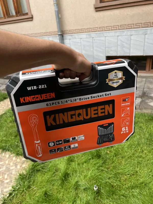 Набор инструментов 61 шт/82 шт/92 шт KINGQUEEN 1