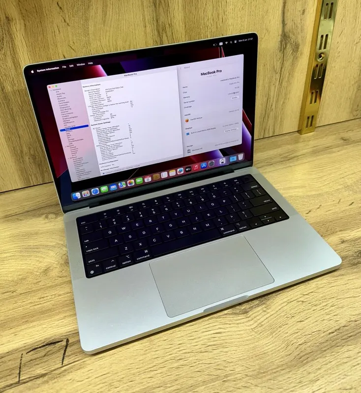 Macbook M2 Pro 14inch 16/512GB 97% Емкость — фото 2