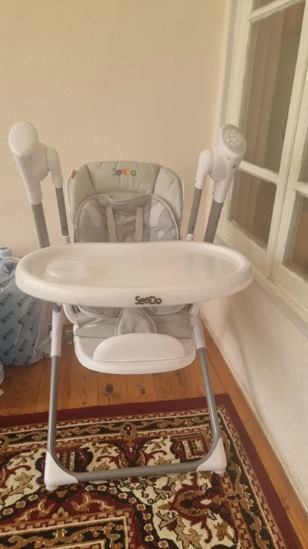 кресло качалка+детский стульчик 2 в одном