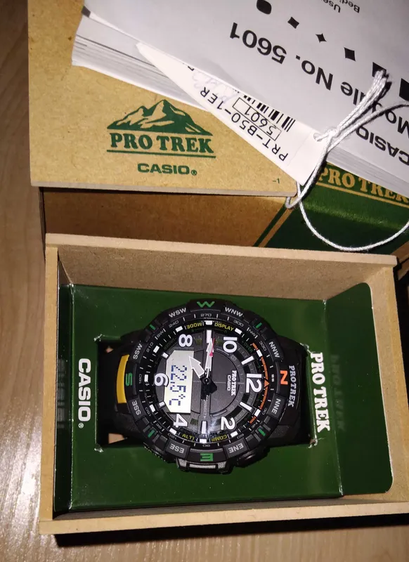 Casio Pro Trek шагомер блютус PRT-B50-1ER и. 7 Casio Pro Trek шагомер блютус PRT-B50-1ER и. 7