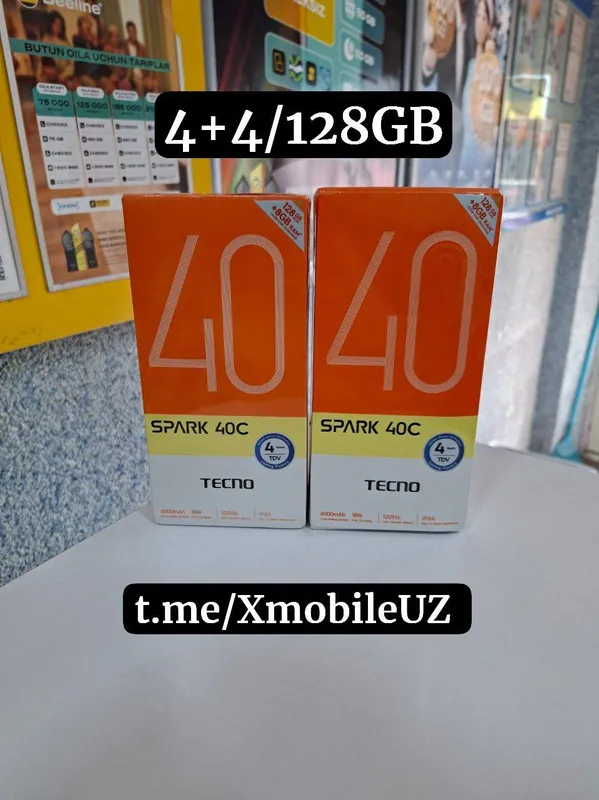 Tecno Spark 40C 4+4/128GB Tecno Spark 40C 4+4/128GB