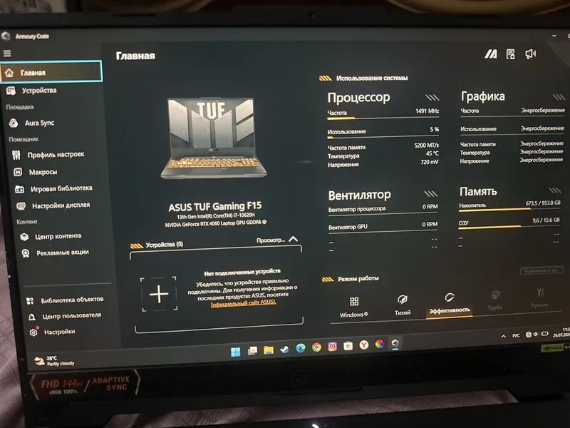 Asus tuf f15 Rtx4060 4