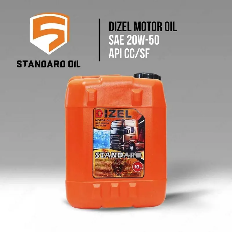 DIESEL MOTOR OIL SAE 15W-40 API CC/SF (20 л) моторное масло — фото 2