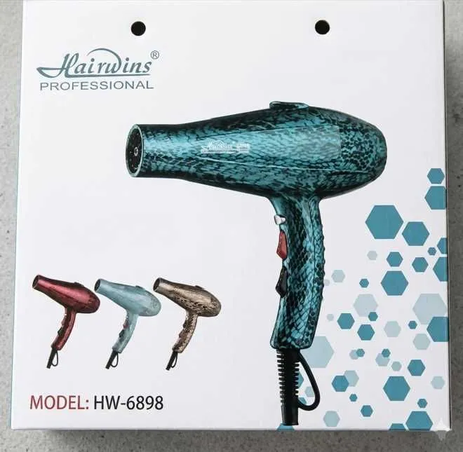 Фен для волос профес. Hairwins HW-6898, новый