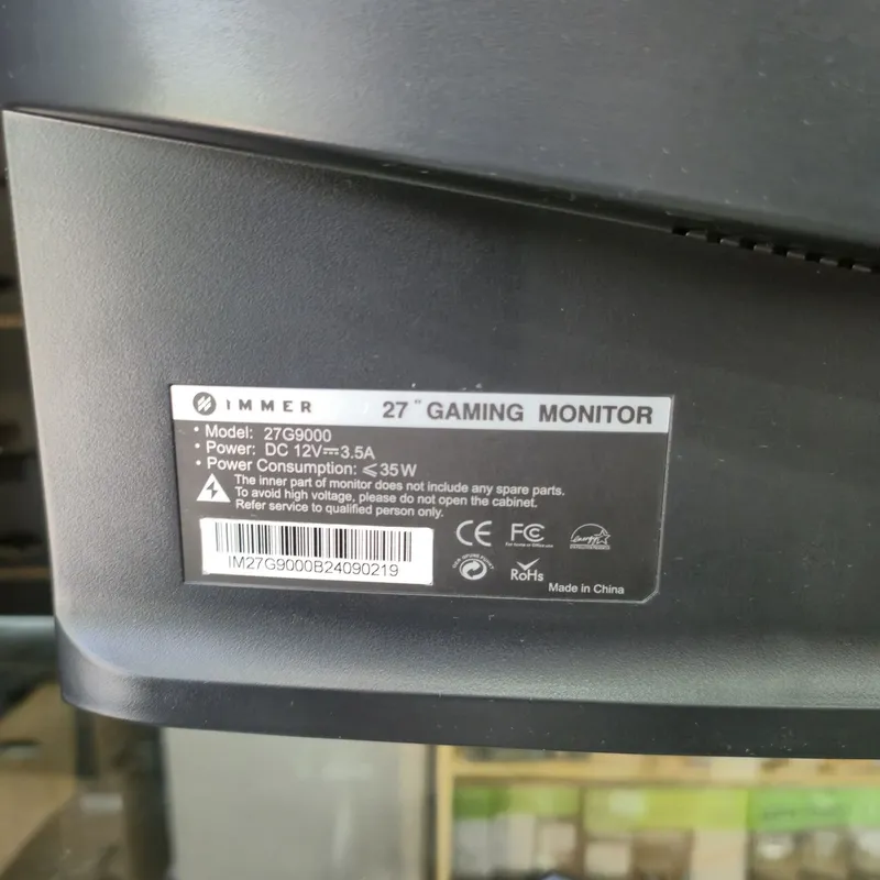 Monitor 27" FHD CURVED 180HZ — фото 3