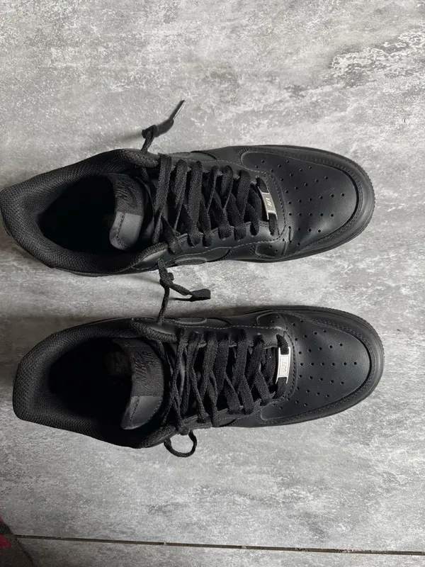 кроссовки air force 1 black — фото 1