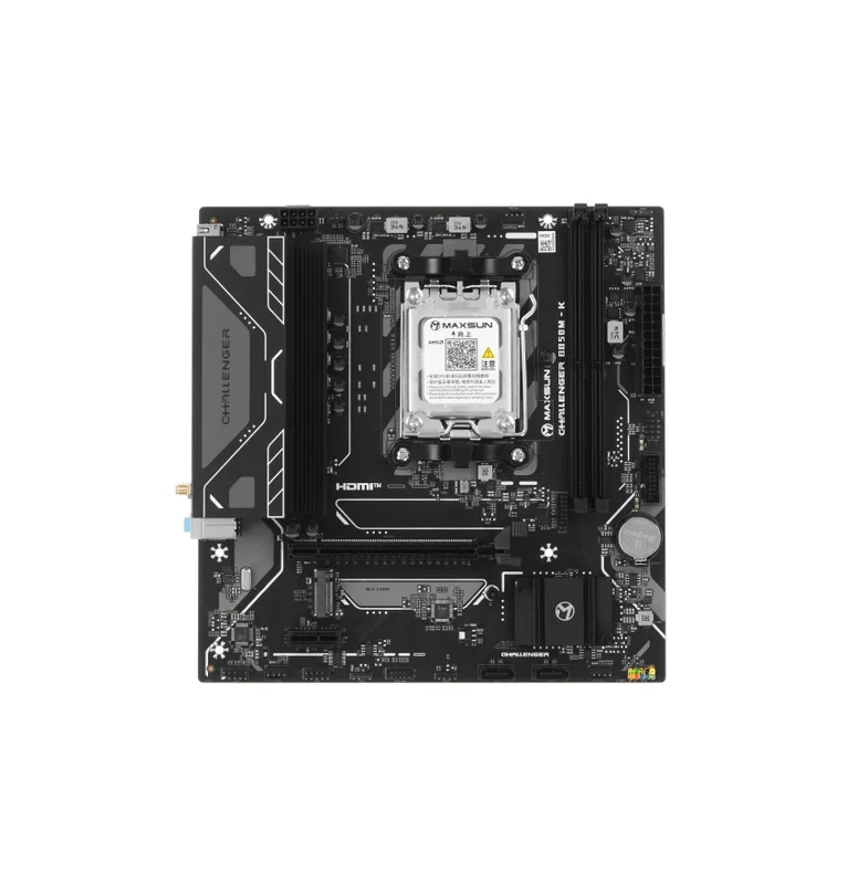 - Материнская плата Maxsun Challenger B850M-K WIFI DDR5 1 - Материнская плата Maxsun Challenger B850M-K WIFI DDR5 1