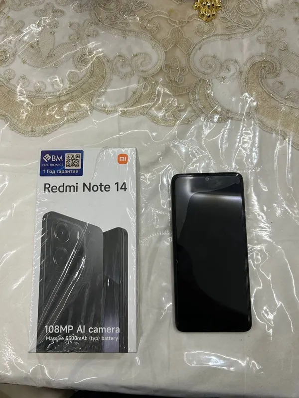 Redmi note 14 6/128 xolati ideal