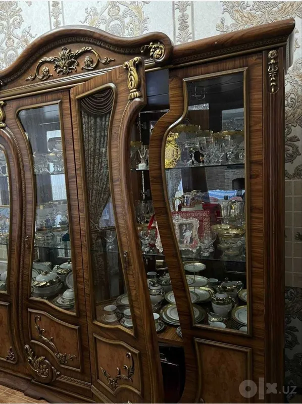 Мебель из Китая: горка, комод Vilga, заводская фабрика 6